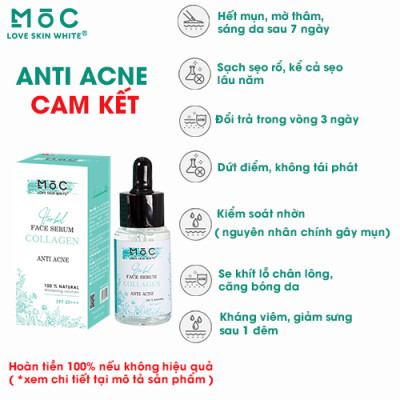 SERUM NGỪA MỤN THÂM - MỜ SẸO 25ML - MOC