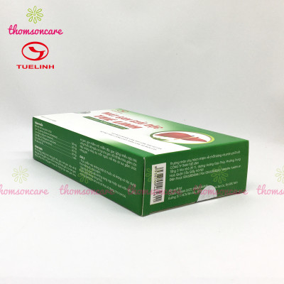 Mát gan giải độc Tuệ Linh - Hết mẩn ngứa, mề đay, tăng cường chức năng gann - Hộp 30 viên từ cà gai leo, actiso