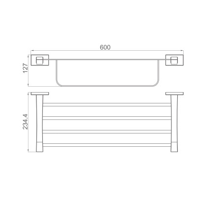 GIÀN VẮT KHĂN NGA CAO CẤP GAPPO G0724
