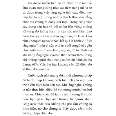 Lắng Nghe Thấu Cảm