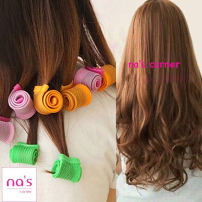 18 lô sên uốn xoăn cuốn cụp đuôi tóc không dùng nhiệt