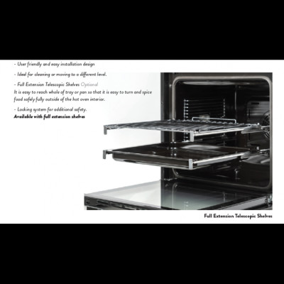 LÒ NƯỚNG ÂM TỦ KAFF KF-BI75TFT - 75L Thổ Nhĩ Kỳ - Hàng Chính Hãng