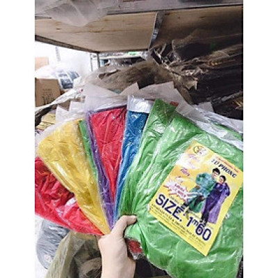 Sét 10 Áo Mưa Giấy Đi Đường, Đi Phượt Tái Sử Dụng Được Nhiều Lần Nhiều Màu Sắc