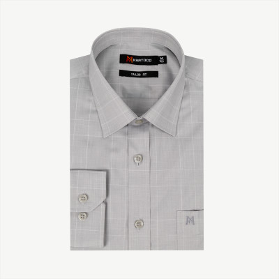 Áo sơ mi nam KHATOCO dài tay caro A1MD538T1-CNCR641-2611-D