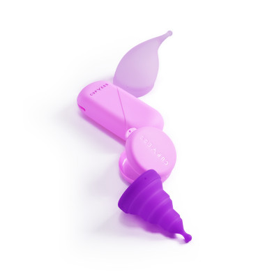 COMBO Cốc nguyệt san Cup Yess chính hãng – Gấp gọn Z Cup cỡ L (25ml) & Tiêu chuẩn S Cup cỡ S (30ml)