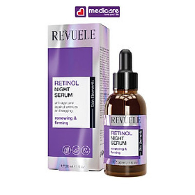 Serum dưỡng da ban đêm REVUELE retinol 30ml