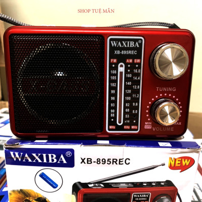 Đài Radio Waxiba XB-895 REC bluetooth MẪU MỚI GIÀNH CHO NGƯỜI GIÀ Hàng Chính Hãng