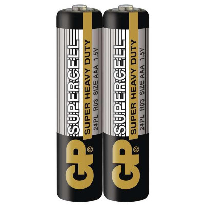 Vỉ 2 Pin Đũa GP Supercell Super Heavy Duty AAA 1.5V - GP 24PL-2S2