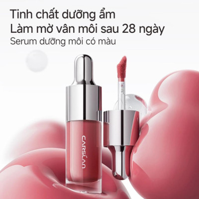 Son dưỡng môi Carslan dạng tint dưỡng ẩm giảm thâm môi mờ nếp nhăn môi 4.5g