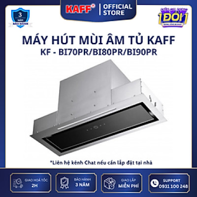 Máy hút mùi âm toàn phần mặt kính cảm ứng 700mm KAFF KF-BI70PR - Hàng Chính Hãng