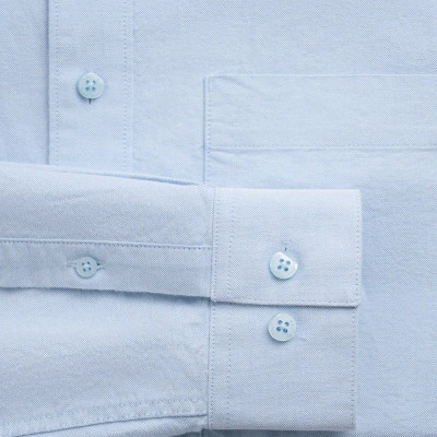 Áo sơ mi tay dài nam oxford (2 màu) . Loose - RT 10S25SHL006 | ROUTINE CÀ MAU