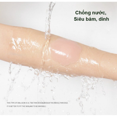 Hộp miếng dán ngực Silicon màu xanh 5 đôi