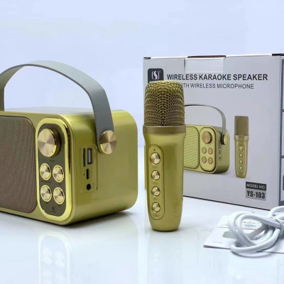 Loa Karaoke Bluetooth YS-103 Kèm 1 Micro Không Dây ( Hàng Chính Hãng )