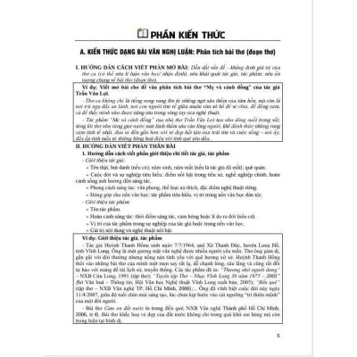 Sách - Combo những bài văn tham khảo lớp 9 - tác phẩm thơ + truyện ngoài sgk (dùng chung cho các bộ sgk hiện hành) - HA