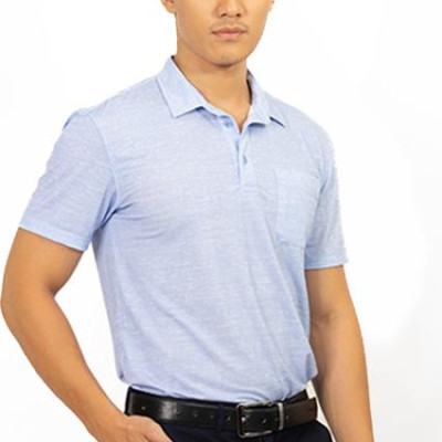 Áo Polo nam Novelty cổ sơ mi có túi NATMMNMCLR191114N