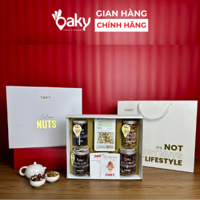 [SET QUÀ TẶNG 20/10] Hạt Dinh Dưỡng Nhập Khẩu Oaky Tặng Bạn Gái, Mẹ, Cô Giáo - #1 Tinh Hoa Hạt
