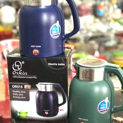 Ấm đun nước siêu tốc Inox 304 giữ nhiệt Orkin Thái Lan OR515 dung tích 2 lít - Hàng chính hãng