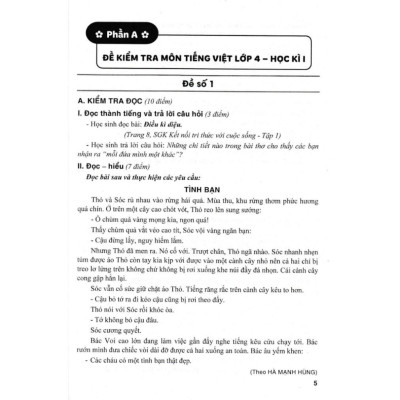 Sách - Combo 4 cuốn: Bộ Đề Kiểm Tra Môn Toán 4 (Tập 1+2)+Bộ Đề Kiểm Tra Tiếng Việt Lớp 4 (Tập 1+2) (Dùng Kèm SGK KNTT)HA
