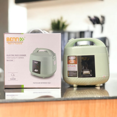Nồi Cơm Điện Lòng Niêu Chống Dính Bennix BN-012HC Dung Tích 1.2L- Hàng Chính Hãng