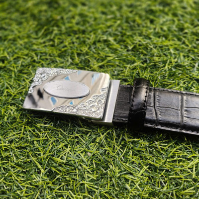 Ciartuar Thắt Lưng Nam BH1498 Da Bò Dập Vân Da Cá Sấu Khóa Bấm Hợp Kim Sang Trọng & Bền Bỉ Quà Tặng Ý Nghĩa