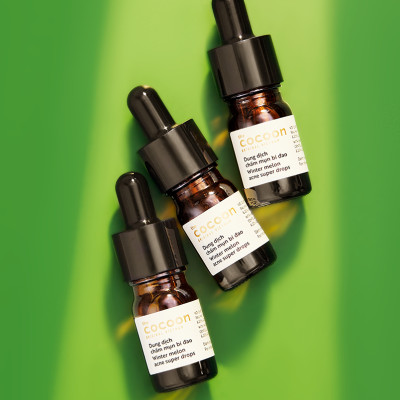 Bộ Tinh chất bí đao cocoon 70ml + Dung dịch chấm mụn bí đao Cocoon 5ml