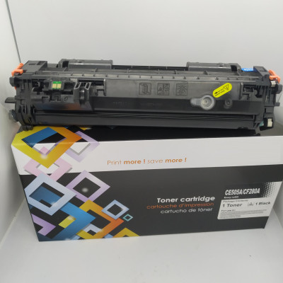 Hộp mực 05A 80A 319 HALLOYA có lỗ đổ mực tiện lợi dùng cho máy in Hp P2035, P2055, M401D, Canon LBP 251DW, 252DW, LBP 6300, 6650, 6680, MF 5840, 5850, 5870, 5850 Hàng nhập khẩu