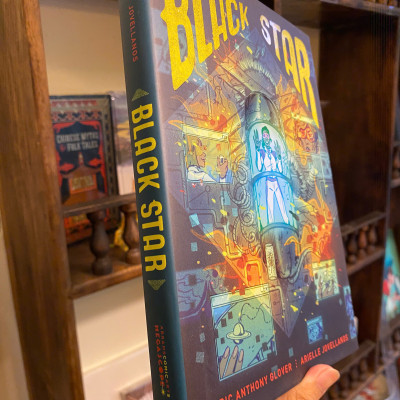 Sách - Black Star by Eric Anthony Glover | Science Fiction Graphic Novel | English Comics Book