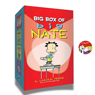 Sách - Big Box of Big Nate: Big Nate Box Set Volume 1-4 by Lincoln Peirce | English Children Book