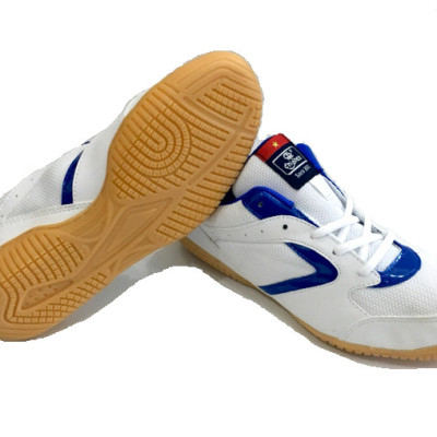 Giày Cầu lông nam nữ trắng xanh mẫu mới