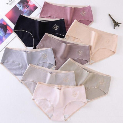 Quần lót nữ O2 Cotton Ép Không Đường May Form To 40- 69kg