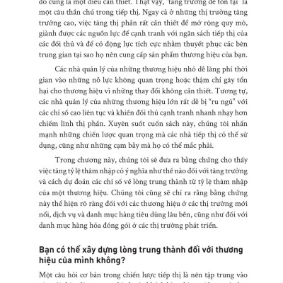 Sách - How Brands Grow - Con Đường Tăng Trưởng Thương Hiệu - Ứng Dụng