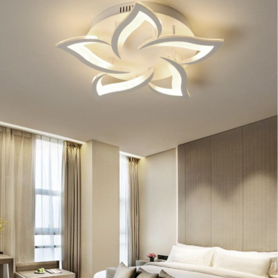 Đèn trần Acrylic cánh hoa hiện đại tiết kiệm năng lượng