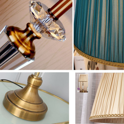 Đèn ngủ GUIAR phong cách cổ điển trang trí nội thất sang trọng [ẢNH VIDEO THẬT 100%]