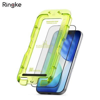 [Combo 2] Dán cường lực cho iPhone 17 Pro Max / 17 Pro / 17 / Air RINGKE Easy Slide Tempered Glass - Hàng Chính Hãng