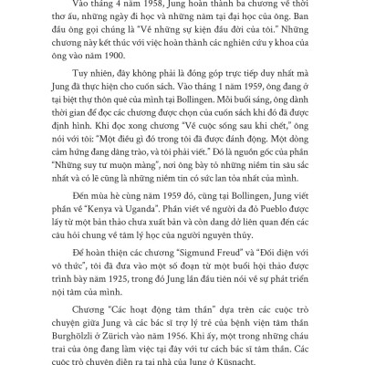 Sách - Hồi Ức, Giấc Mơ, Suy Ngẫm - Hành Trình Vào Nội Tâm Của Carl Jung – Nơi Ký Ức, Giấc Mơ Và Triết Lý Giao Thoa