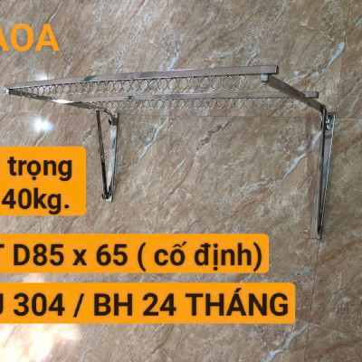 Gía phơi quần áo gấp gọn chân chống tự động thế hệ mới c( SU304 BH 24 THÁNG)