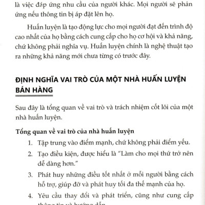 Coaching Salespeople Into Sales Champions - Huấn Luyện Nhân Viên Bán Hàng Trở Thành Nhà Vô Địch Bán Hàng 