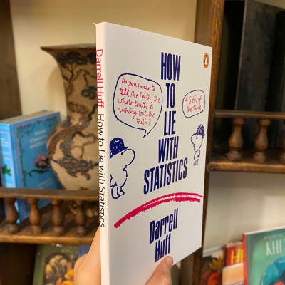 Sách - How To Lie With Statistics by Darell Huff/ Sách tiếng Anh/ English/ Statistic