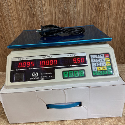 Cân tính tiền tối đa 40kg điện tử cao cấp xuất Hàn, cân tính tiền, cân điện tử