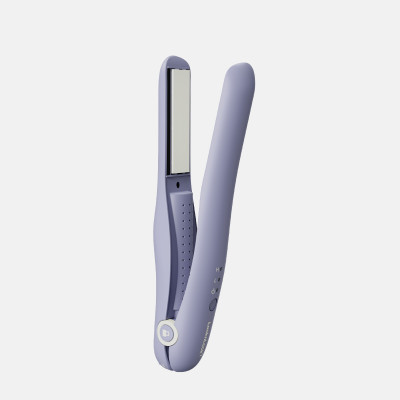 Máy duỗi tóc không dây, tấm phủ nhiệt ceramic LocknLock 15W - Màu tím - ENA224PUP - Hàng chính hãng