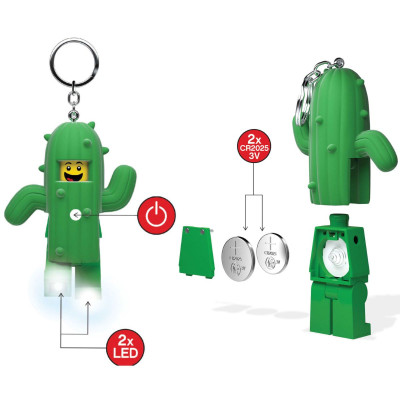 LEGO LICENSED KE157H Móc Khóa Có Đèn LEGO Minifigures - Cactus Boy