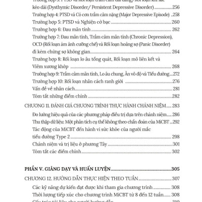 Sách - Trị Liệu Nhận Thức Hành Vi Tích Hợp Chánh Niệm - Nguyên Tắc Và Thực Hành