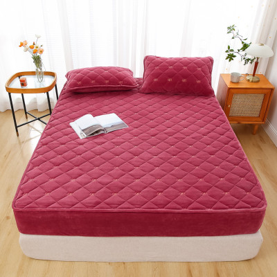 Thảm nỉ bọc đệm LYG thêu họa tiết siêu êm ái tặng kèm 2 vỏ gối cùng màu