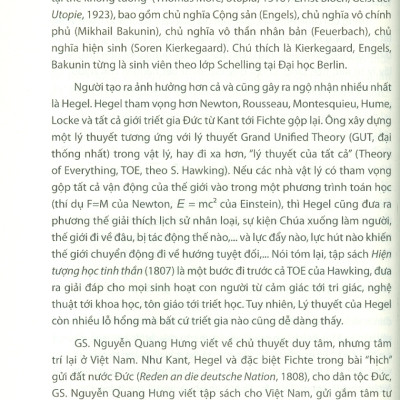 Chủ Nghĩa Duy Tâm Đức - Từ I.Kant Tới G.W.F Hegel (Tủ Sách Khoa Học, Giáo Trình KHXH & NV)