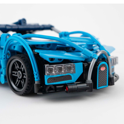 Đồ Chơi Lắp Ráp Xe Đua Chạy Đà Siêu Ngầu - Supercool Pullback Racing Car - Toys&Joys 3305 (473 Mảnh Ghép)