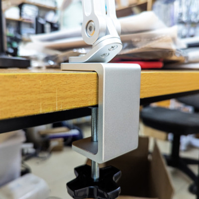 Giá đỡ dành cho iPad/máy tính bảng/điện thoại kẹp bàn 3 khúc cao 78cm hiệu Zaki - Hàng Nhập Khẩu