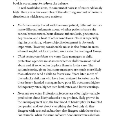 Sách ngoại văn: Noise: A Flaw In Human Judgment