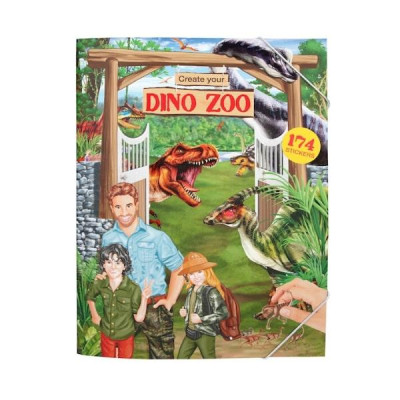 Tô màu và sticker khủng long TOPMODEL TM410920