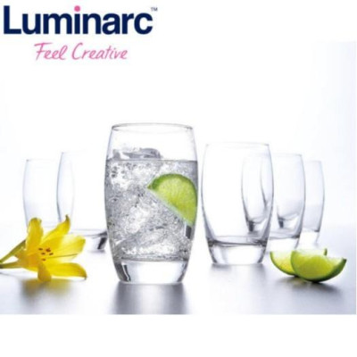 Bộ cốc (ly) thủy tinh Luminarc Salto 6 chiếc dung tích 350ml - G2560