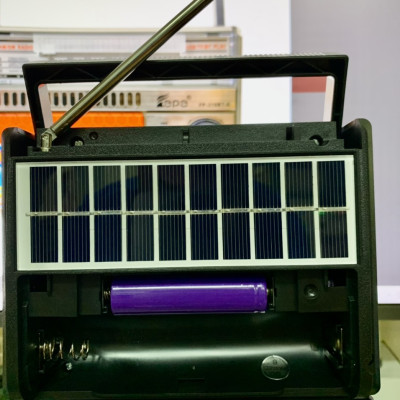 ĐÀI Radio Pp-310BT-Nhật Bản-chạy Năng lượng mặt trời-quà tặng cho người thân-Hàng Chính Hãng